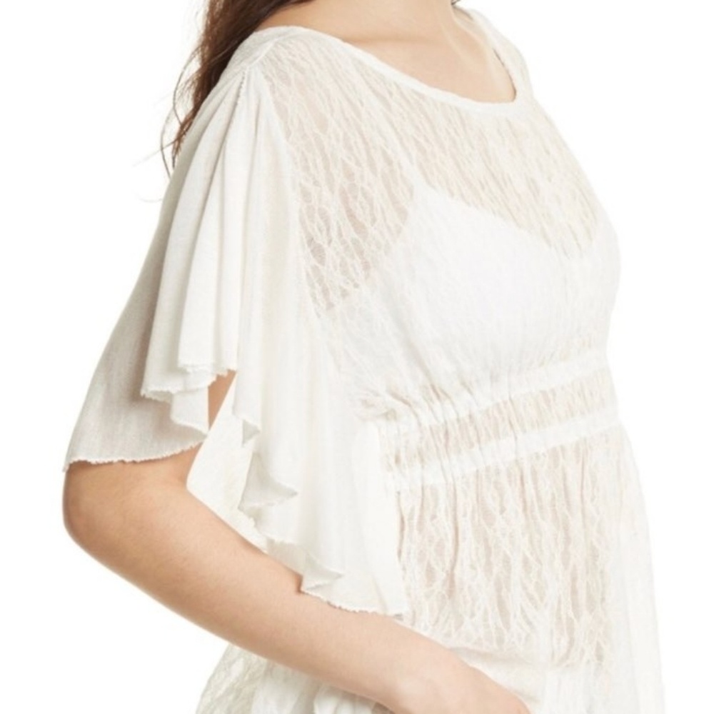 🤍 FREE PEOPLE Lace Top (Small) - Picture 7 of 7